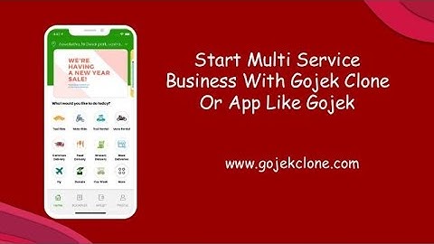 Start Multi Service Business With Gojek Clone Or App Like Gojek