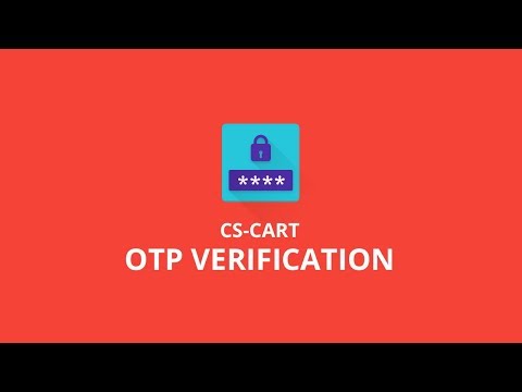 CS-Cart OTP Verification