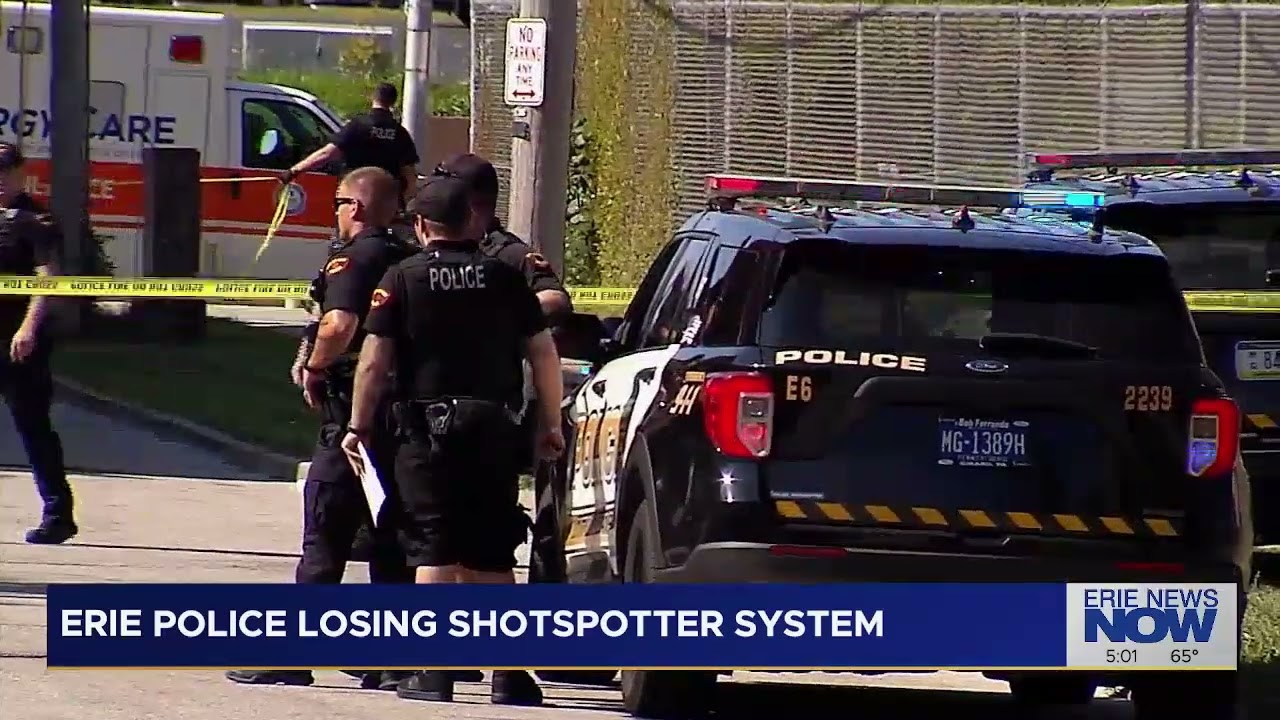 Erie Police Losing Shot-Spotter System