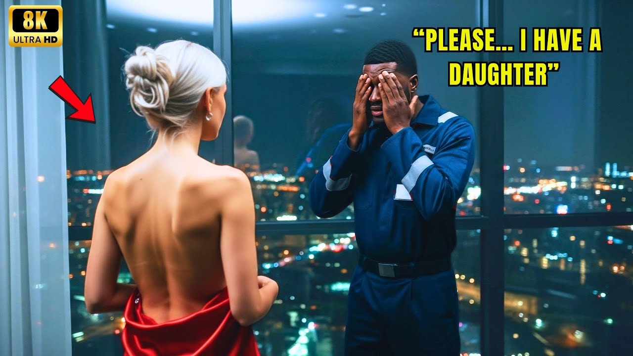 “Please… I Have a Daughter” — A Black Single Father Walks In on a Billionaire CEO Changing