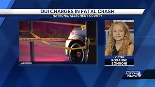 DUI charges filed in crash that killed 11-year-old girl