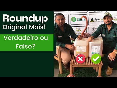 Vídeo: O Roundup é um herbicida?