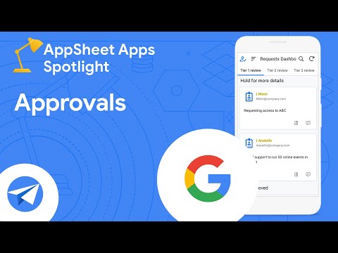 How To Build Approval Apps With AppSheet