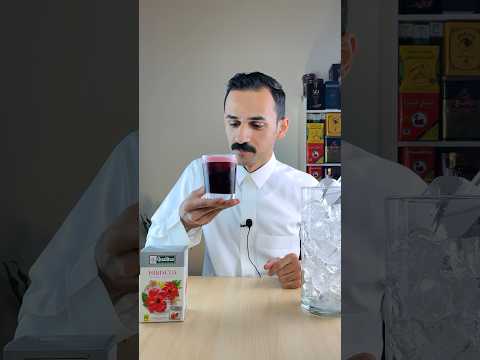 طريقة الكركديه البارد 