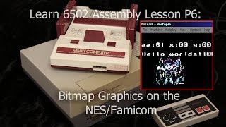 Celebrity Bitmap Functions on the NES / Famicom - Learn 6502 Lesson P6 Wealth