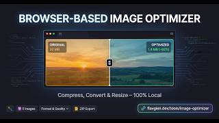 Compress, Resize & Convert Images — 100% In Your Browser | Live Demo
