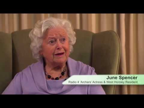 Guildford Greenbelt Group Interview June Spencer, the actress who plays Peggy Woolley in The Archers