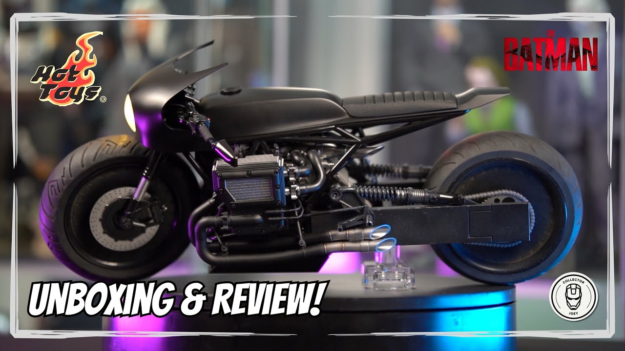 Hot Toys Batcycle Unboxing & Review