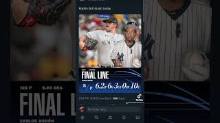 Yankees waste Rodon 10K start fail to sweep Pirates