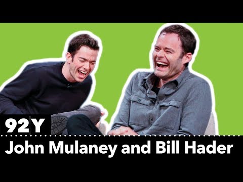 Four minutes of Bill Hader laughing with John Mulaney