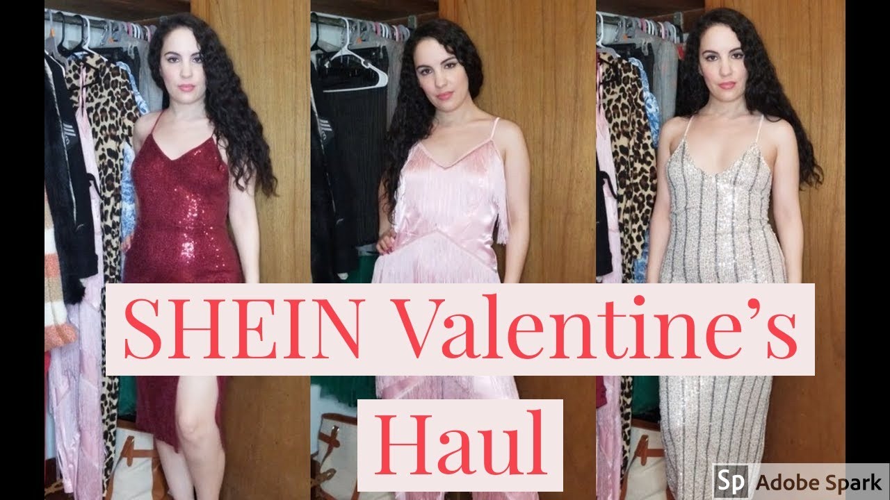 SHEIN Valentine's Day Outfit Ideas and Haul 2020 YouTube