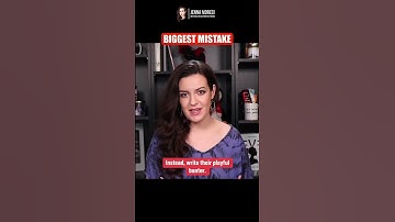Biggest writing mistake #writingtips #writingadvice #jennamoreci #cyborgqueen #cyborgarmy #writing