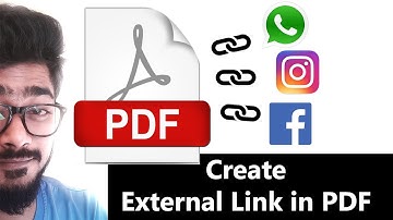 How to create external links in pdf | Generate pdf with HTML | English Subtitle included