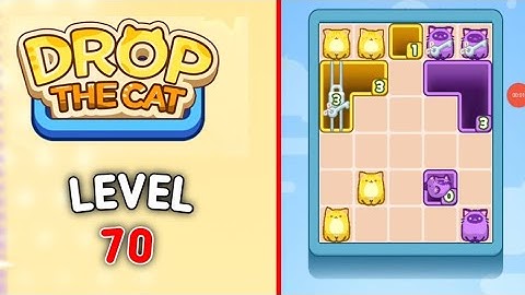 Drop the cat level 70 solution walkthrough 
