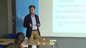 Seminar@SystemX - Machine learning in scientific workflows - Philippe Pucheral