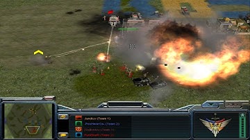 Shockwave Survival 2vs2 sunnyboss Jundiyy, e-3 pkk punisher Command and Conquer Generals Zero Hour