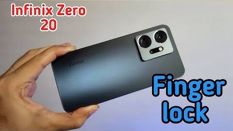 Set Fingerprint Infinix Zero 20, Fingerprint Lock Setting Infinix Zero 20,Fingerprint Kaise Lagate