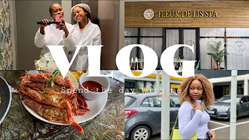 VLOG| my first youtube video + Spa date + lunch + mini errands                          #sayoutuber