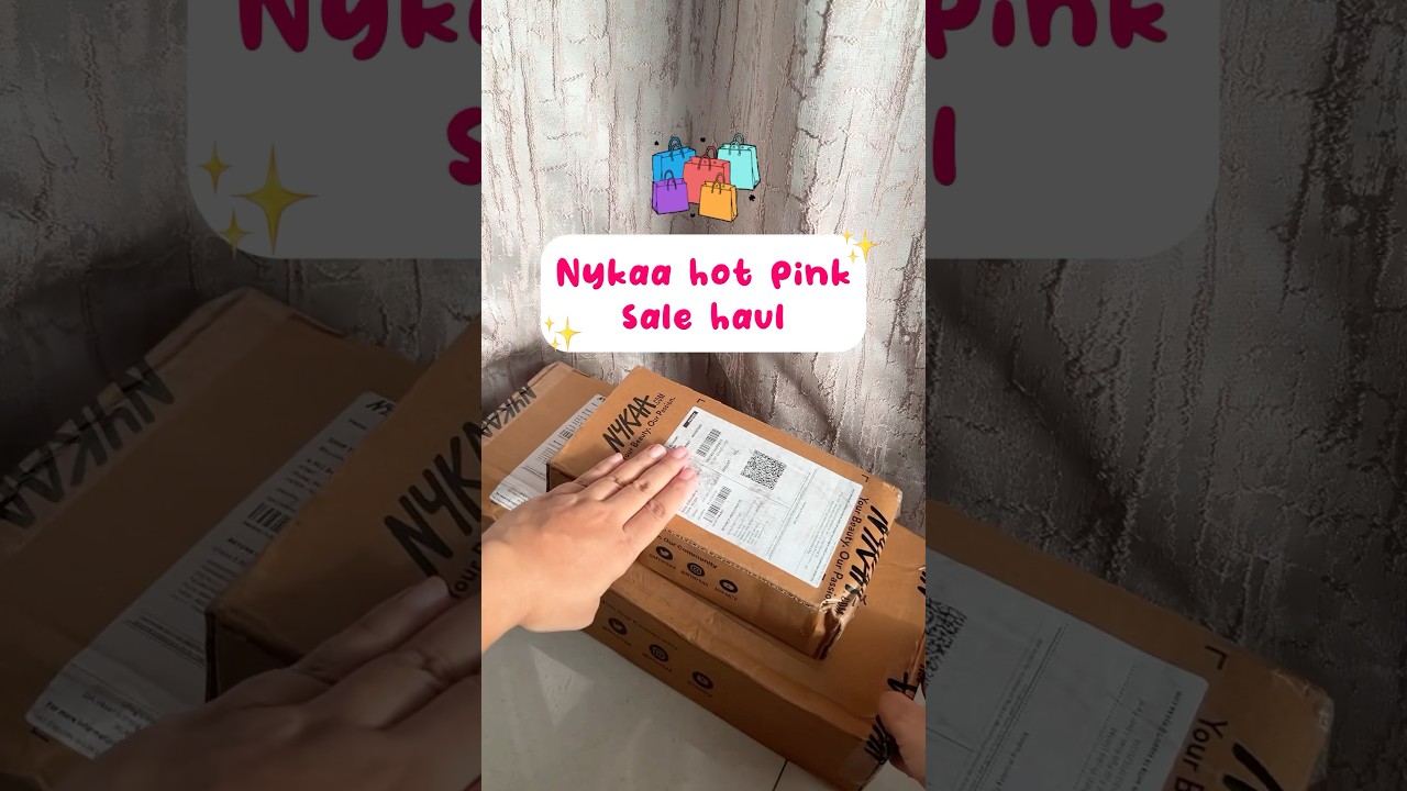 Nykaa hot pink sale haul | haircare | affordable | MakeupAndSmiles