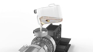 Voith fluid couplings − How to fill a constant-fill coupling (EN)