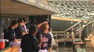 2011/05/10 Twins catch hail in Minnesota