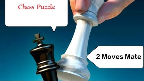 2 Moves Mate | Chess Puzzle  |   Beginners Level | #1