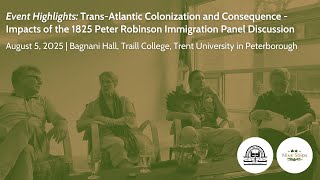 Event Highlights | Trans Atlantic Colonization and Consequence Panel Discussion. [August 5, 2025]