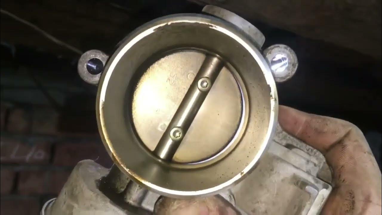 Чем чистить дроссельную заслонку - YouTube