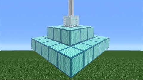 Minecraft Tutorial: How To Make A Beacon Pyramid