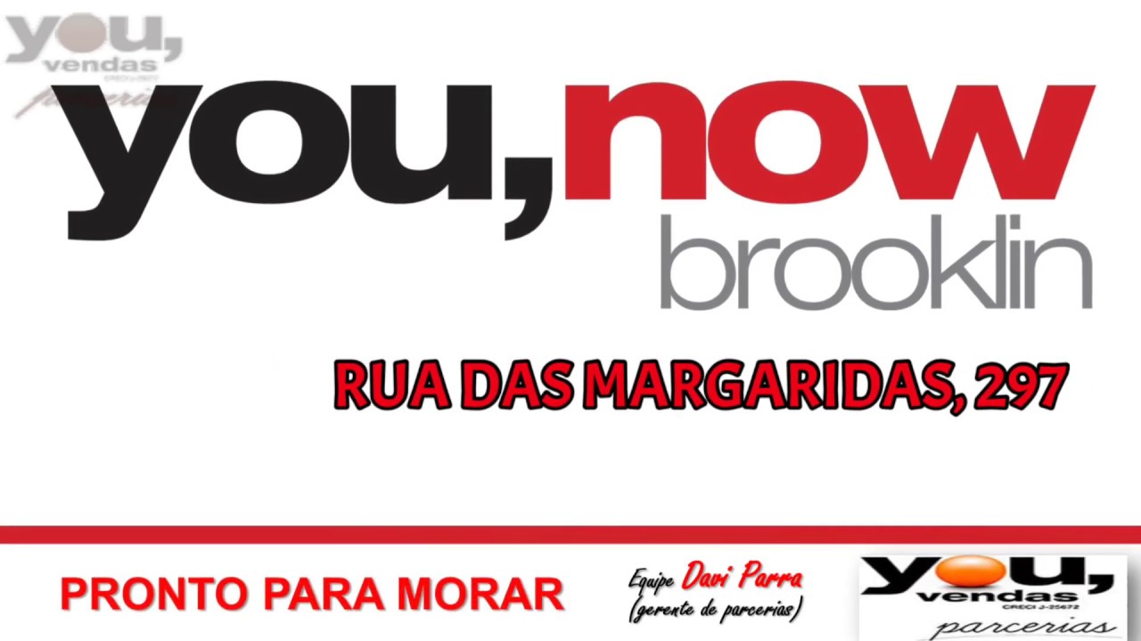 You, Now Brooklin, Rua das Margaridas, 281, Brooklin - São Paulo