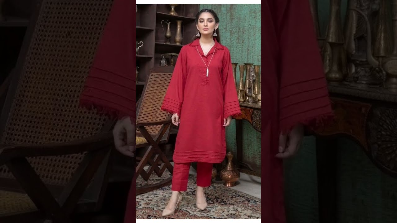 Plain Dress Designing 