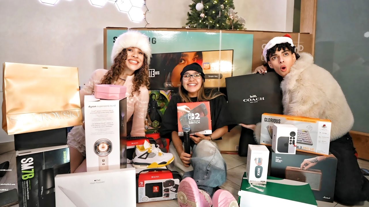 RESUMEN DE ENTREGA DE REGALOS NAVIDEÑOS 🎁🎄| Alondrissa, Rainelis & Alex 