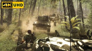 Relentless | Peleliu Island | Ultra High Graphics Gameplay [4K 60Fps Uhd] Call Of Duty