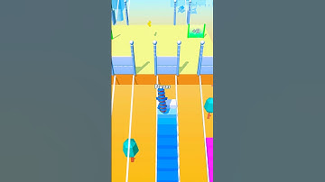Level #131. Best funny Bridge Race Complex level 🤯🌉 #viral #gaming #games #shorts #mobilegameplay