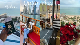 I AM IN QATAR !!! | Doha Travel Vlog