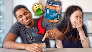 Trying Baby Food For The First Time!