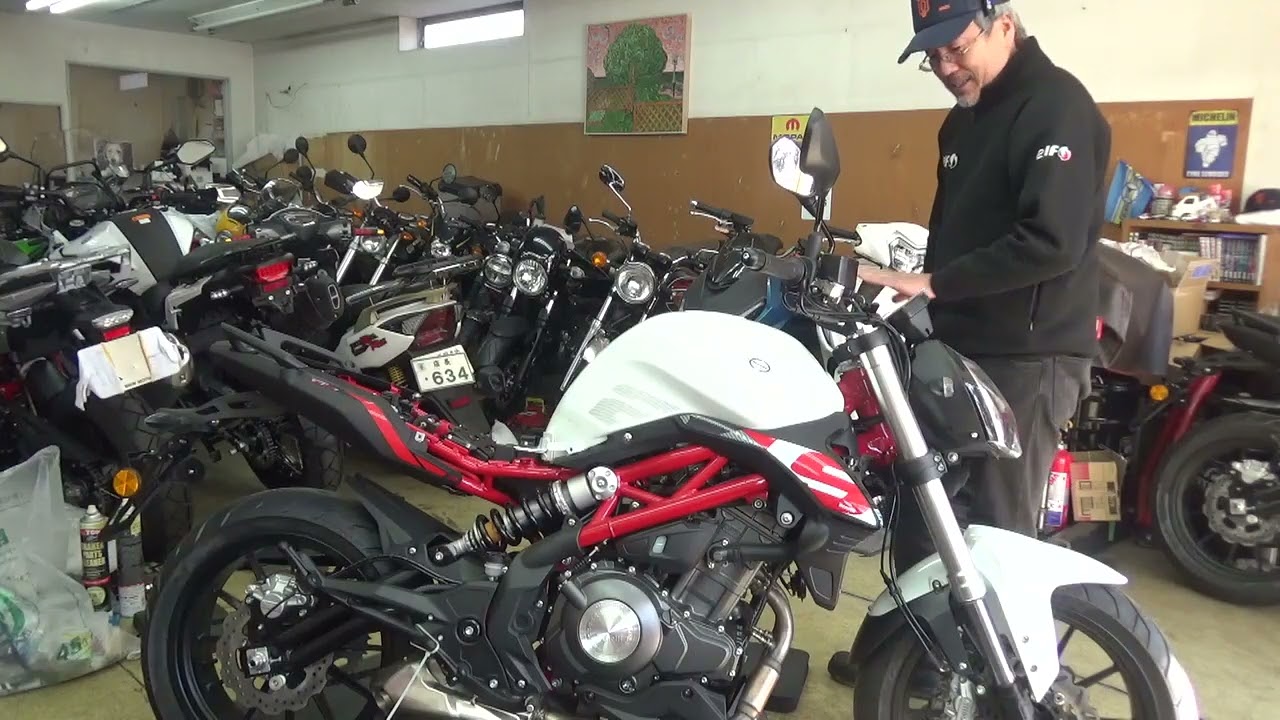 TNT249S 納車整備　その１