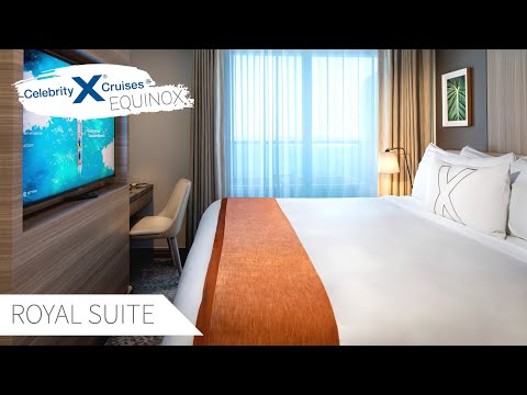 Celebrity Equinox Royal Suite walkthrough tour