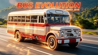 🚍 Evolusi Bus ANEKA JAYA Dari Awal hingga Sekarang!