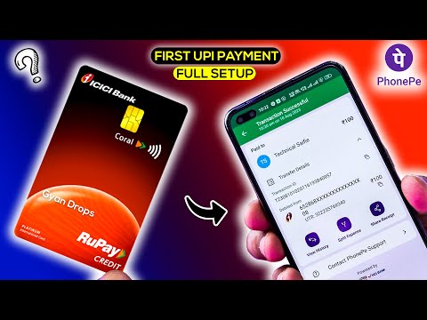 ICICI Coral RuPay Credit Card UPI Payment Setup On PhonePe Without Physical Card