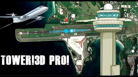 Tower!3D Pro First Look With Voice Recognition! | TIST- St. Thomas Airport | Clear Weather