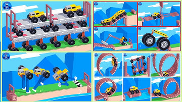 Drive Mad All Level Gameplay Walkthrough | Fancade Game ( E.PN 13 )