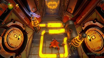 Crash Bandicoot N. Sane Trilogy Walkthrough - Part 21: Cortex Power (before blue gem)
