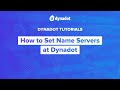 How to Set Name Servers at Dynadot