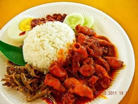 How to cook Nasi Lemak and Sambal Sotong (Squid) - YouTube