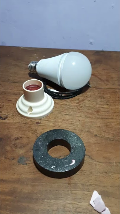 Lampu menyala tanpa listrik hanya pakai magnet, hoax atau fakta