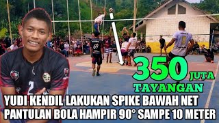 BOOM SPIKE TERGILA BAWAH NET YUDI KENDIL SI LOMPATAN SEDADA GUNCANGKAN WARGA PAMENGPEUKKARANGPAWITAN