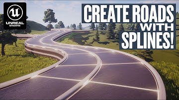 How to Make Roads Splines in Unreal Engine 5