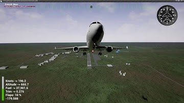 Flight Simulation - Unreal Engine 4