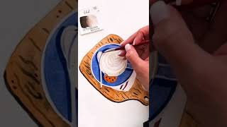 Male mit uns cozy Motive aus unserem Buch „Mein Aquarell Café“ #malen #watercolor #aquarell #kunst